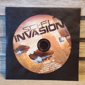 Sci Fi Invasion Science Fiction DVD Disc 9  4 Movies